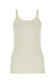 Bottega Veneta Ivory Wool Tank Top