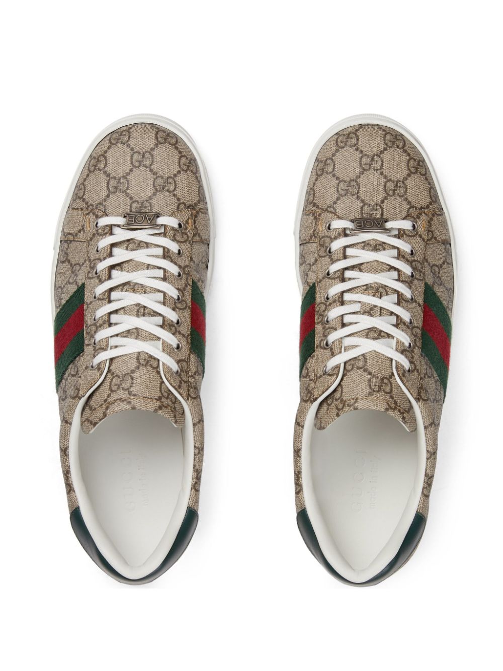 Gucci Gg Supreme Fabric Ace Sneakers
