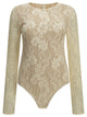 Zimmermann White Polyamide Elastane Lace Bodysuit