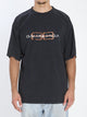 Balenciaga Bb Icon Stencil Medium Fit T-Shirt In Faded Jersey
