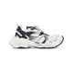 Balenciaga White Mesh Runner 2 Sneakers
