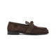 Bottega Veneta Brown Suede Astaire Loafers