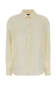 Gucci White Crepe Shirt
