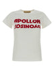 Valentino White Tshirt With Apollon/Dionysus Print