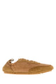 Fendi Camel Leather And Suede Fendi Fit Sneakers