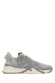 Fendi Grey Fabric Fendi Flow Sneakers