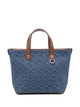 Fendi Canvas And Leather Shopping Bag