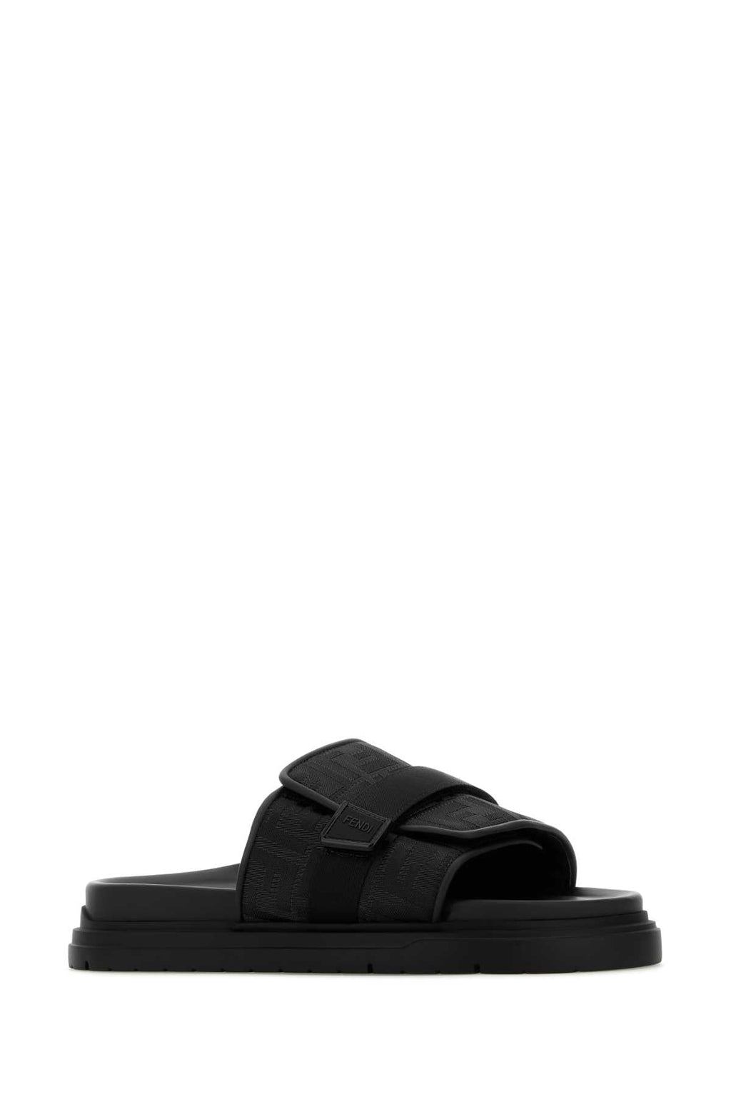 Fendi Chunky Slides Black