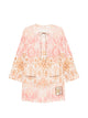 Zimmermann Aster Linen Mini Dress