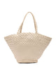 Dragon Difussion  Beige Buffalo Calf Leather Handbag