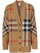 Burberry Vintage Check V Neck Cardigan
