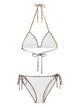 Burberry White Polyamide Bikinis Eye