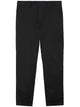 Burberry Black Straight-Leg Cotton Trousers
