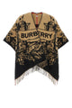 Burberry Embroidered Wool Reversible Cape