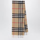 Burberry Cashmere Scarf With Check Motif