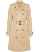 Burberry Beige Gabardine Heritage Chelsea Trench Coat