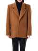 Saint Laurent  Camel Wool Short Coat