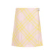 Burberry Embroidered Cotton Blend Skirt