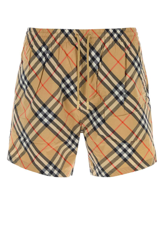 Burberry Check Swim Shorts