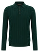 Zanone Braided Wool Polo Shirt