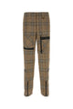 Burberry Embroidered Viscose Blend Cargo Pant