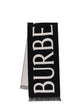 Burberry Black Wool Scarf
