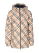 Burberry Beige Keswick Check Down Jacket