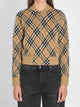 Burberry Embroidered Wool Blend Cardigan