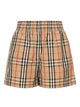 Burberry Check Shorts