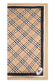 Burberry Silk Scarf With Checks