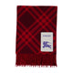Burberry Mu Tbar Bias Check Scarf -  - Cashmere - Red