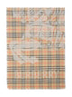 Burberry Camel Check Ekd Scarf