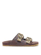 Burberry Brown Urchin Check Sandals