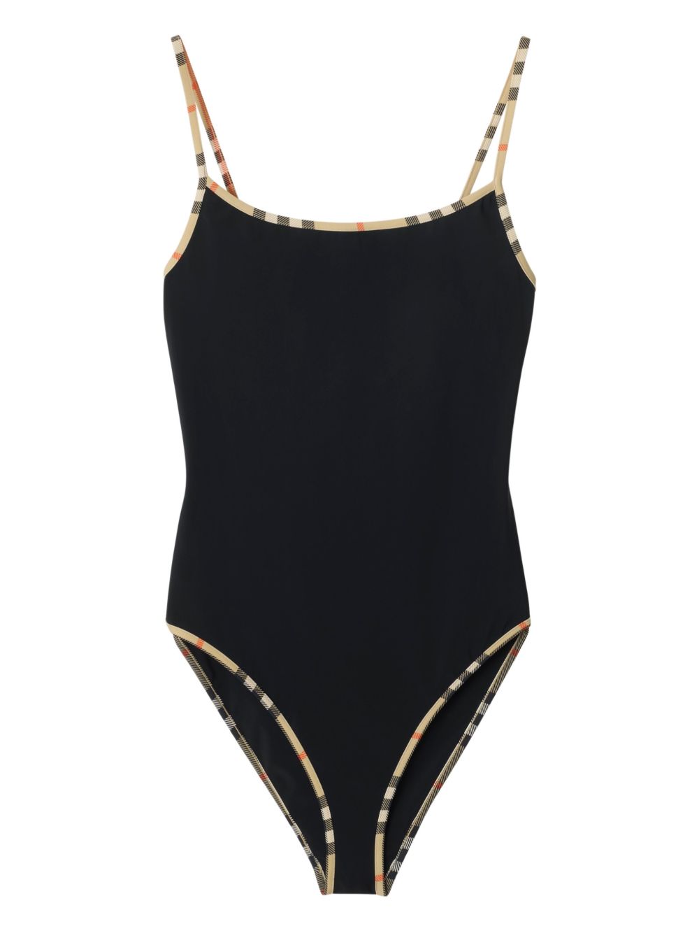 Burberry Check Trim Swimsuit
