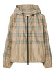 Burberry Gradient Check Hooded Jacket