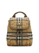 Burberry Sand Ip Check Mini Backpack