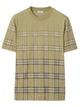 Burberry Gradient Check Cotton T-Shirt