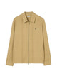 Burberry Check Cotton Zip Overshirt