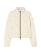 Burberry White Down Jacket