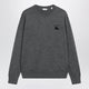 Burberry Grey Wool Crewneck Sweater