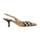 Burberry Lf Dame 55 Pumps -  - Nylon - Multicolor