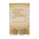 Burberry Mu Knight St To Chck Scarf -  - Cashmere - Beige
