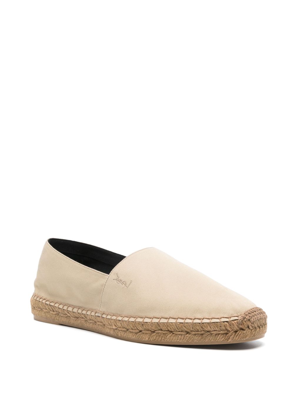 Saint Laurent Cotton Gabardine Espadrille