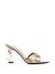 Saint Laurent Opyum Satin Sandals