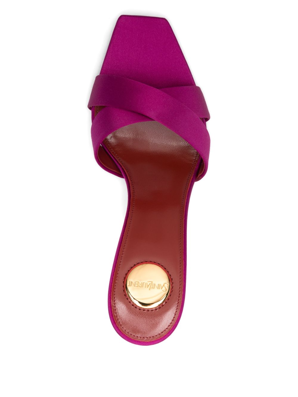 Saint Laurent Mules Opyum In Satin
