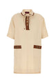 Gucci Sand Linen Mini Dress
