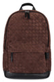 Bottega Veneta Fondant Brown Suede Leather Backpack