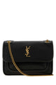 Saint Laurent Black Leather Mini Niki Crossbody Bag