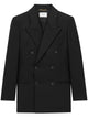 Saint Laurent Black Cashmere Version Show