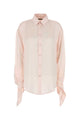 Balenciaga Pastel Pink Satin Shirt